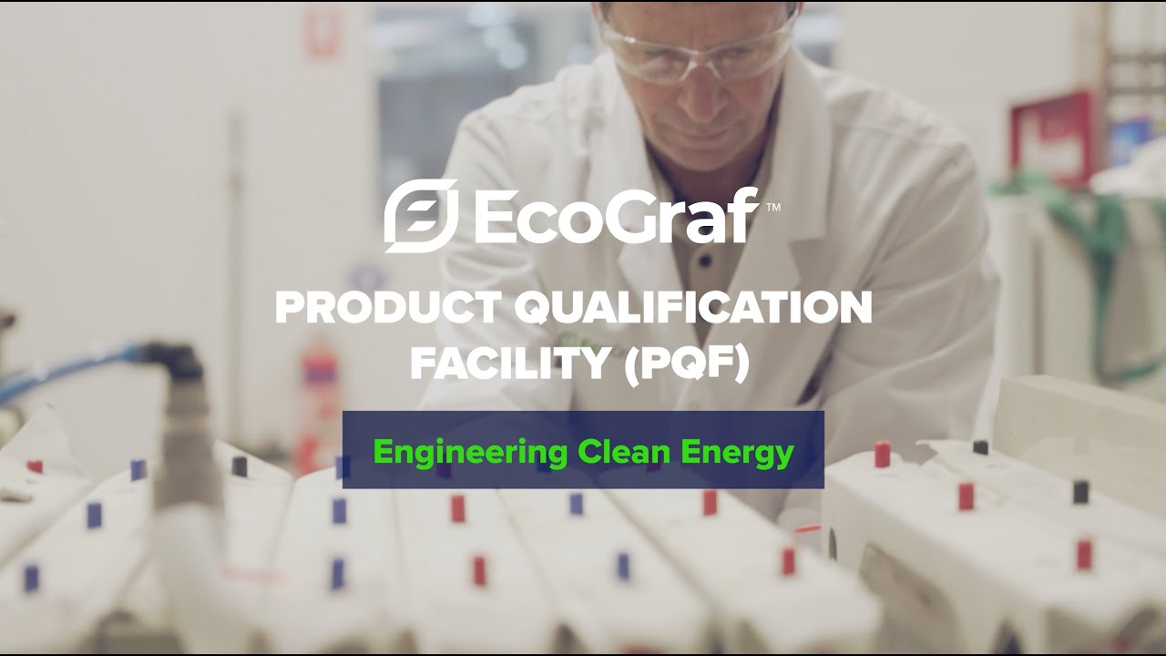 EcoGraf Product Qualification Facility – 1min