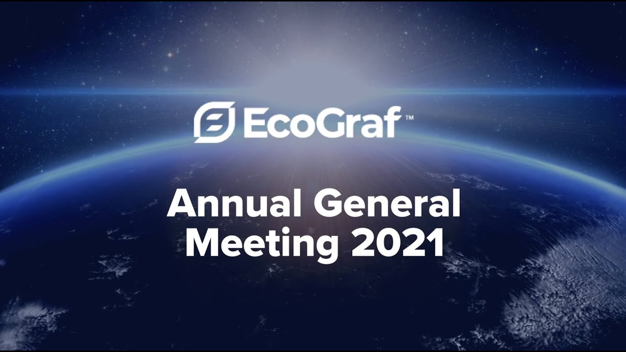 EcoGraf AGM Investor Presentation 2021